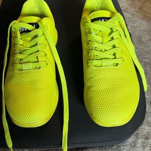 NOBULL shoes lemon yellow size 7